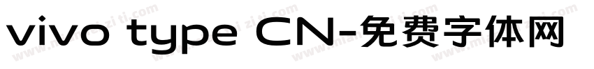 vivo type CN字体转换